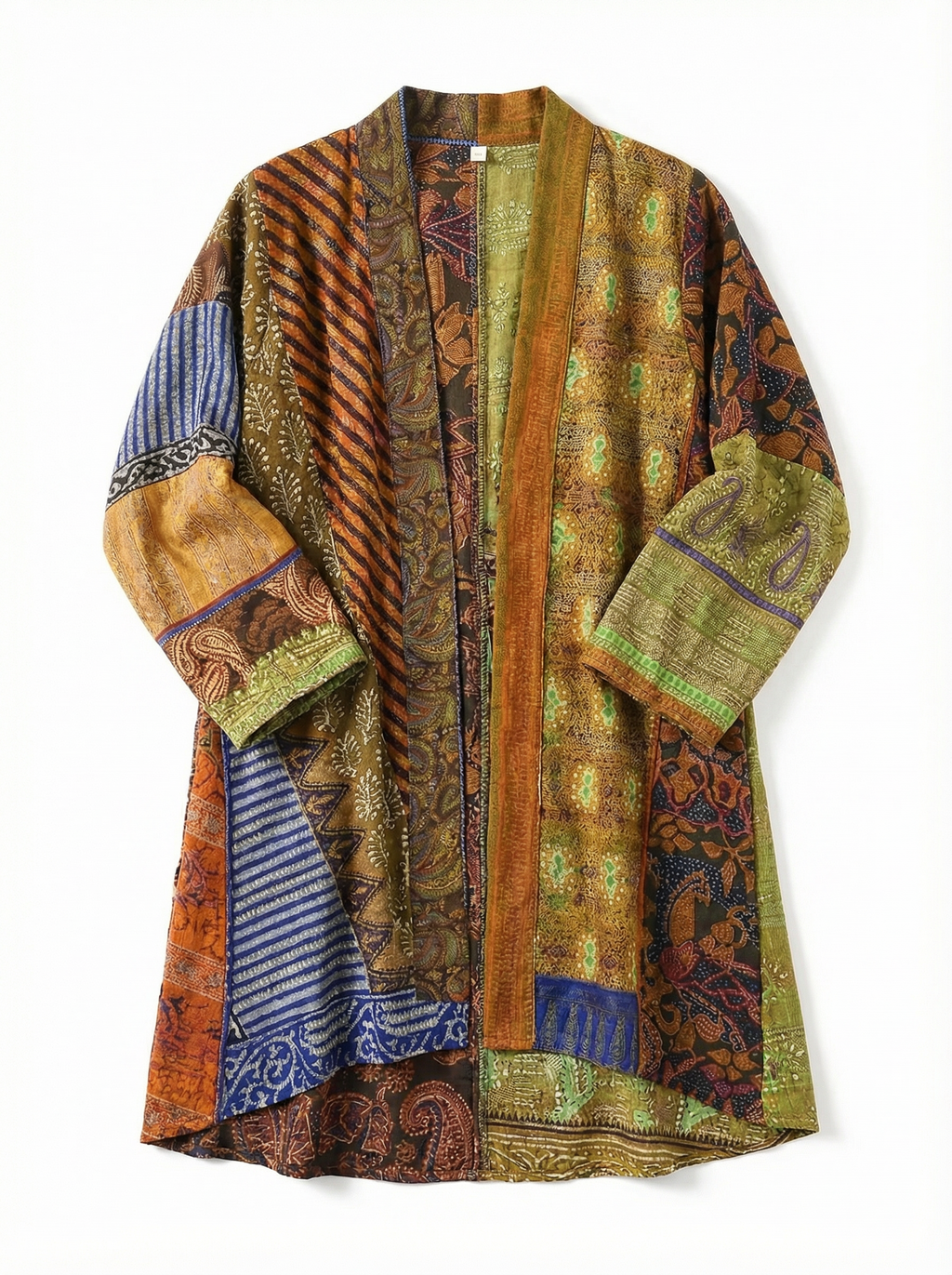 Vest Women Patchwork Pattern Casual Fit