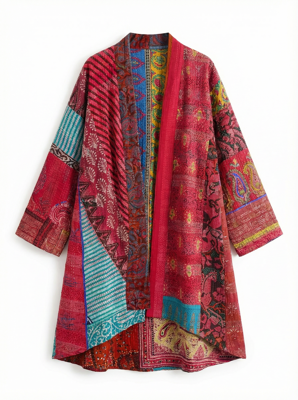 Vest Women Patchwork Pattern Casual Fit