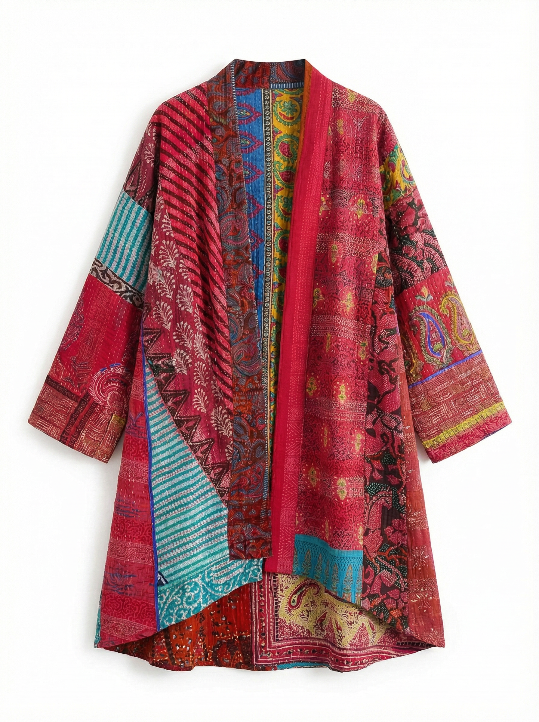Vest Women Patchwork Pattern Casual Fit
