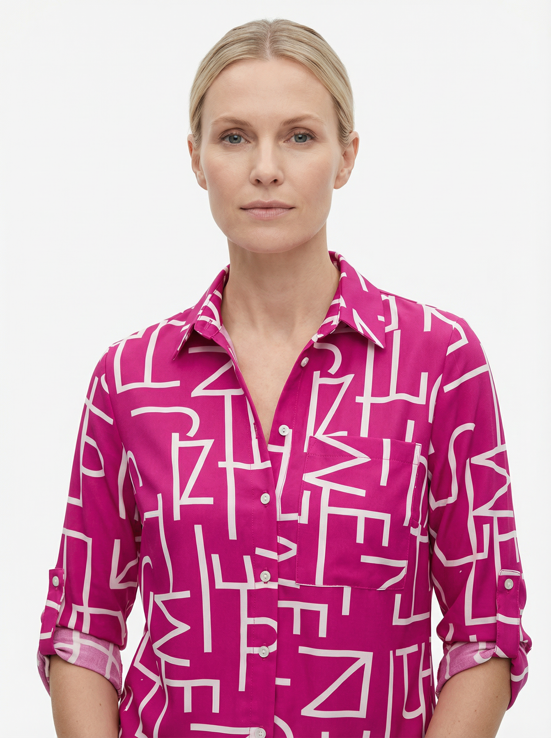 Blouse Women Casual Fit Wrap Collar Design