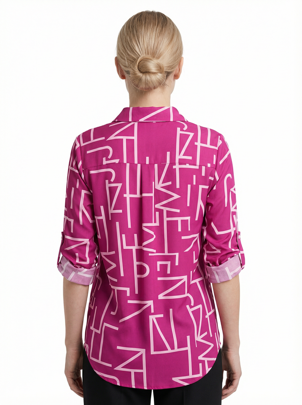 Blouse Women Casual Fit Wrap Collar Design