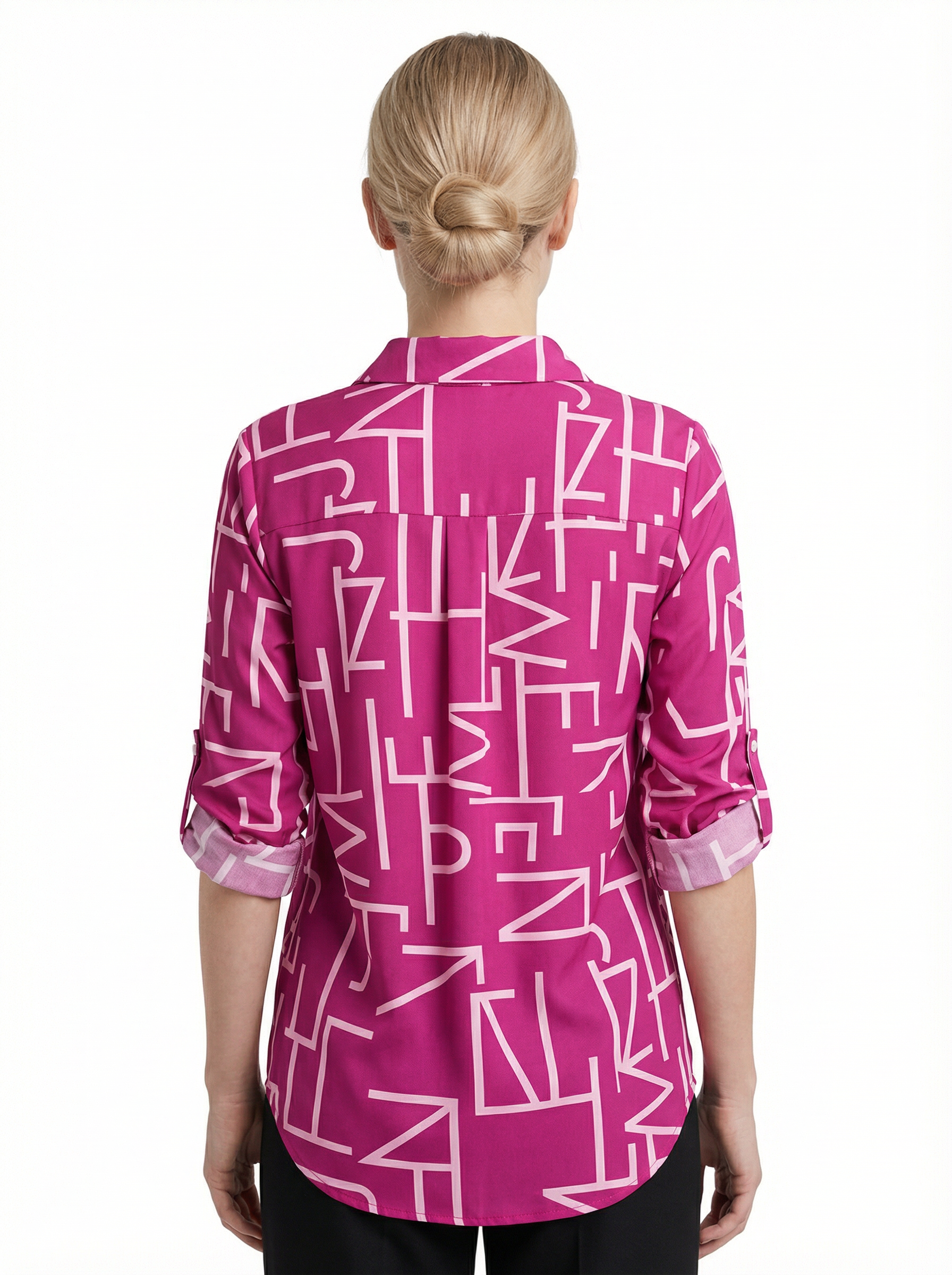 Blouse Women Casual Fit Wrap Collar Design
