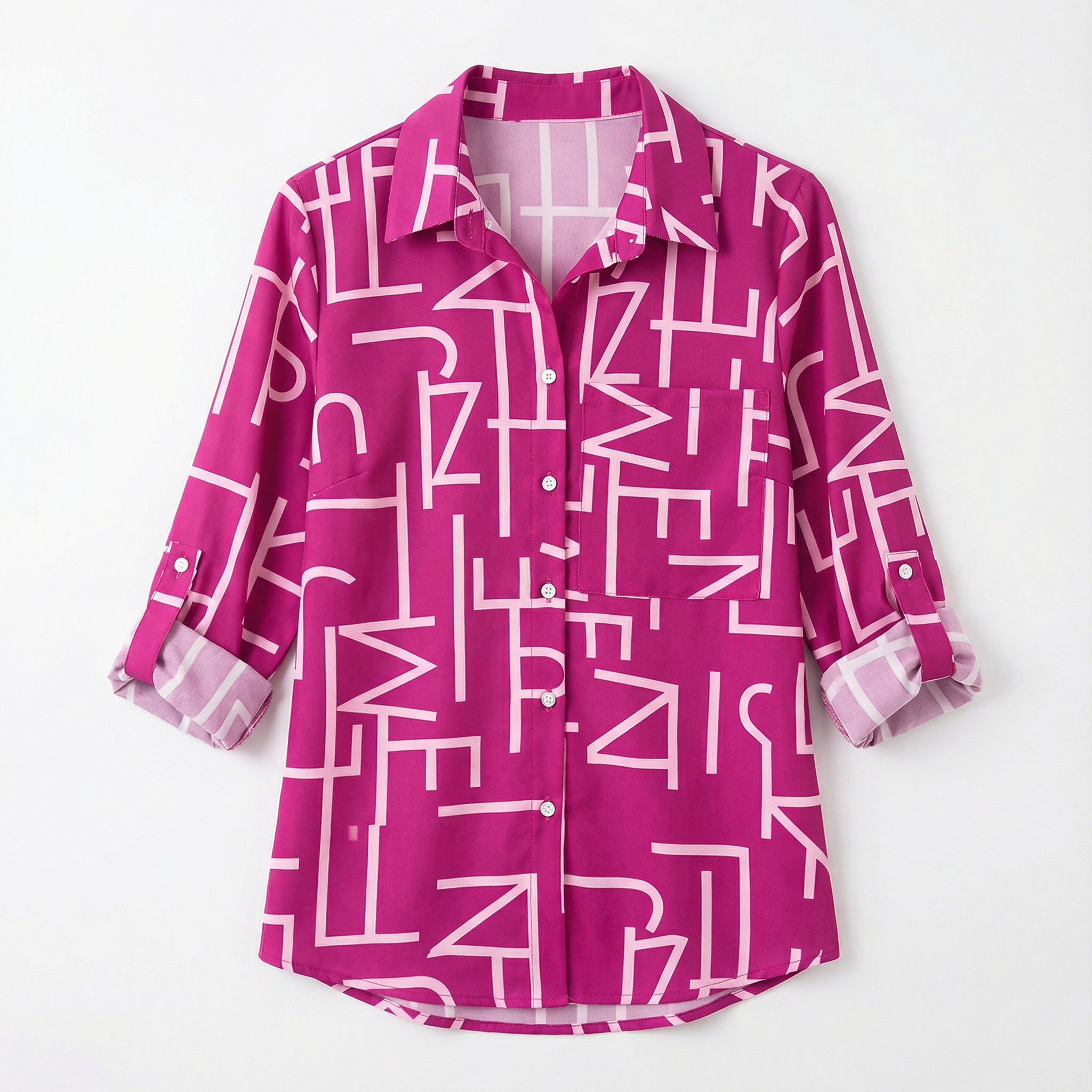 Blouse Women Casual Fit Wrap Collar Design