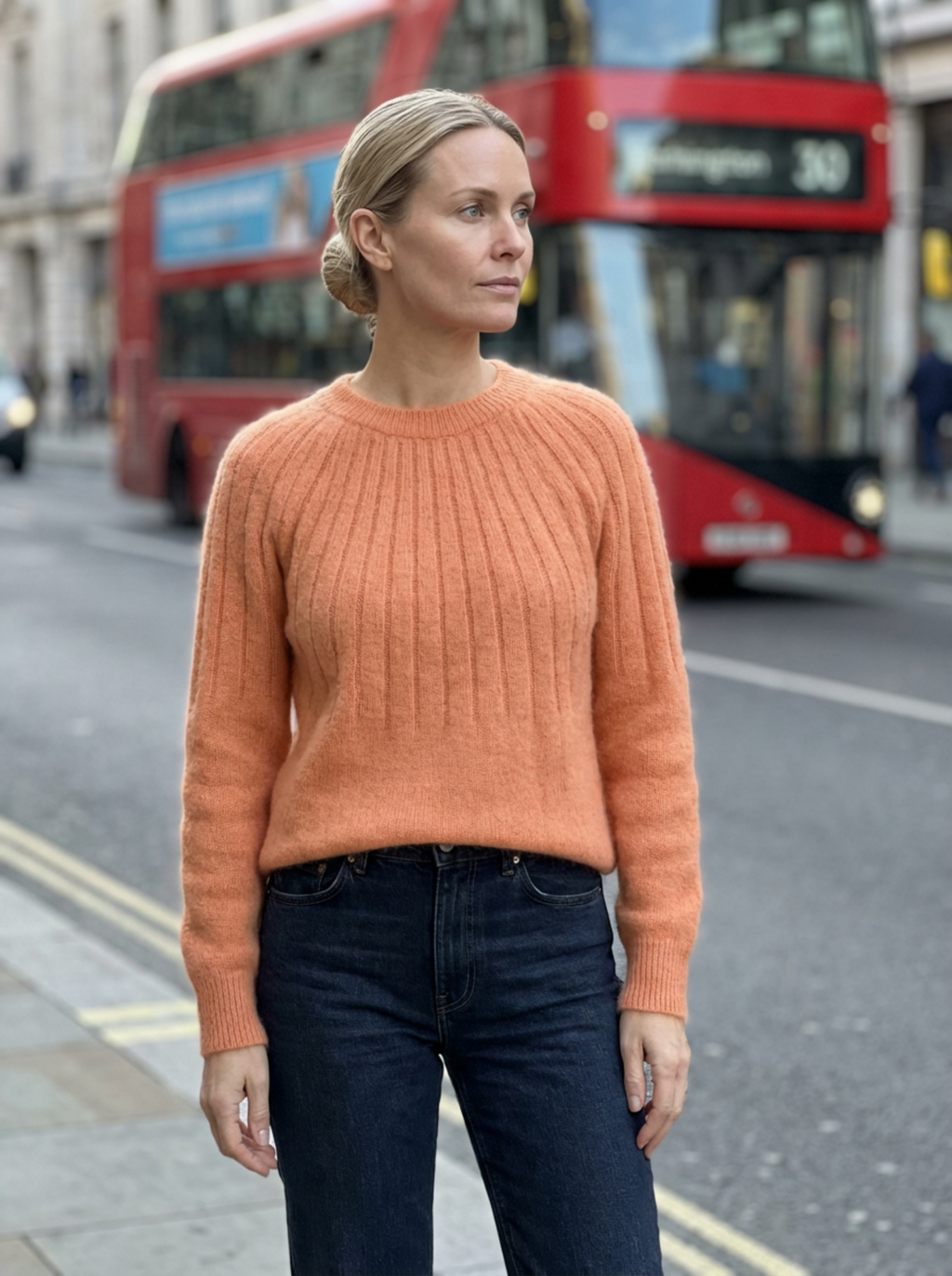 Long Sleeve Sweater Women Casual Fit