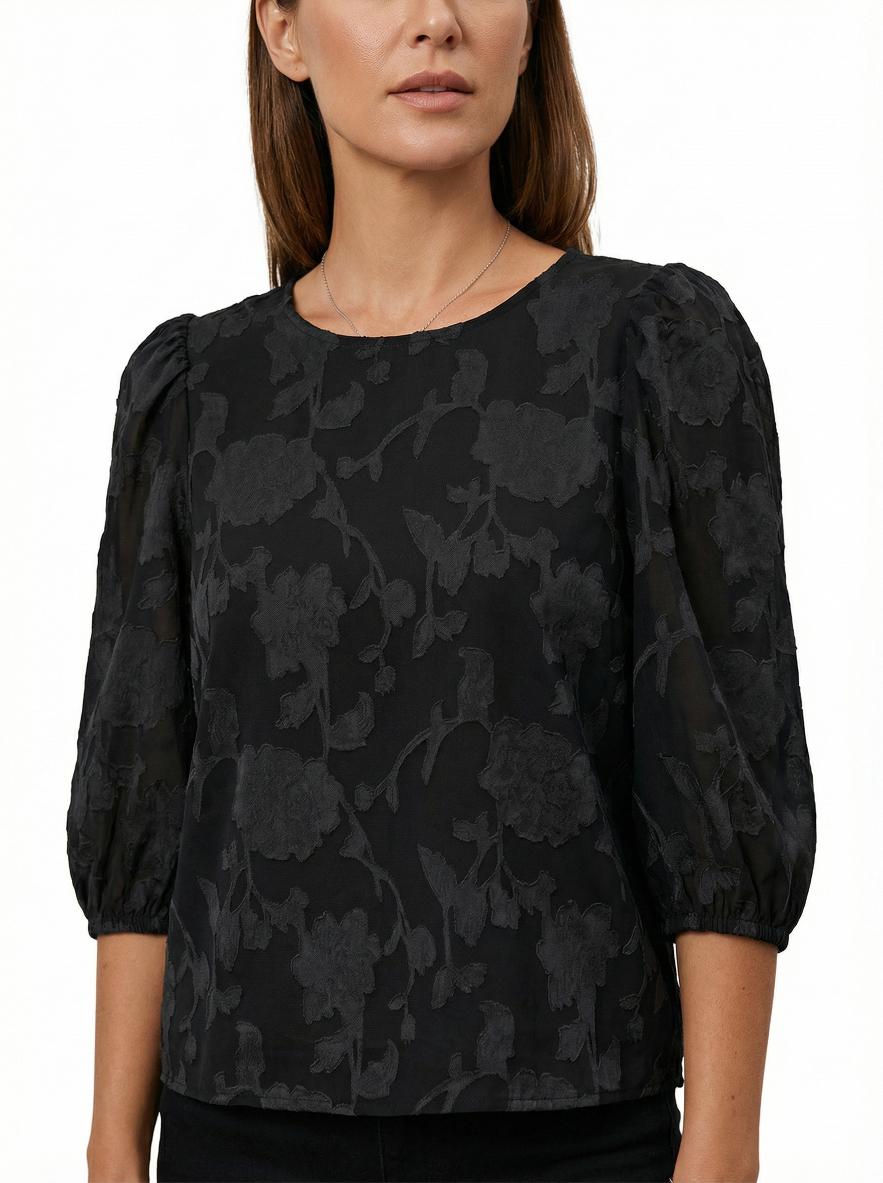Top Women Sleeveless Floral Pattern Relaxed Silhouette