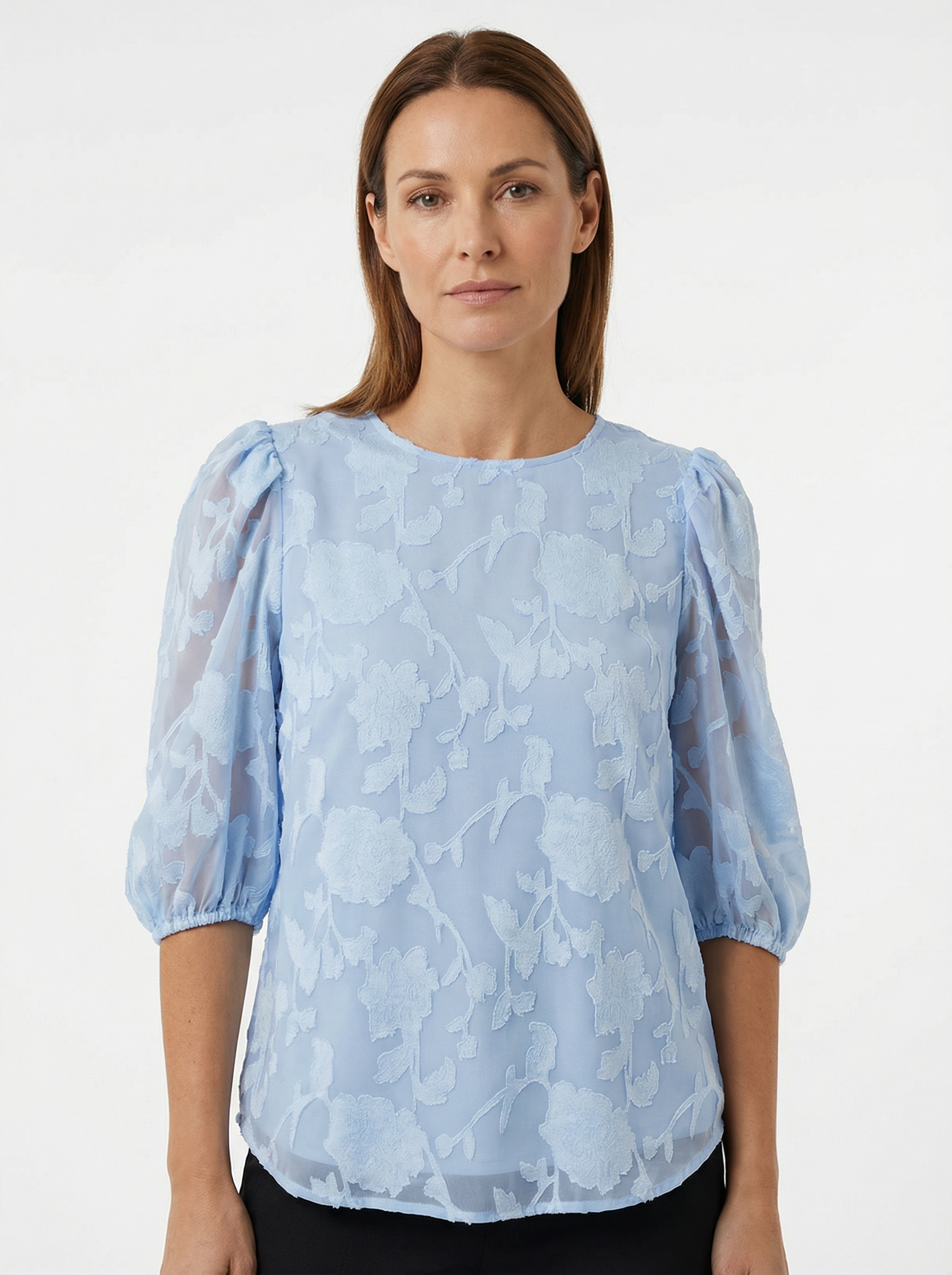 Top Women Sleeveless Floral Pattern Relaxed Silhouette