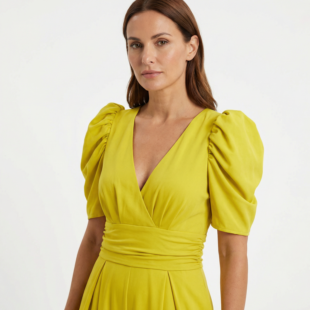 Jumpsuit Women Elegant Long Cut Tailored Design