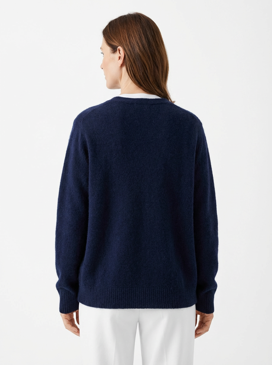 Cardigan Women Cable Knit Open-Front Relaxed Fit