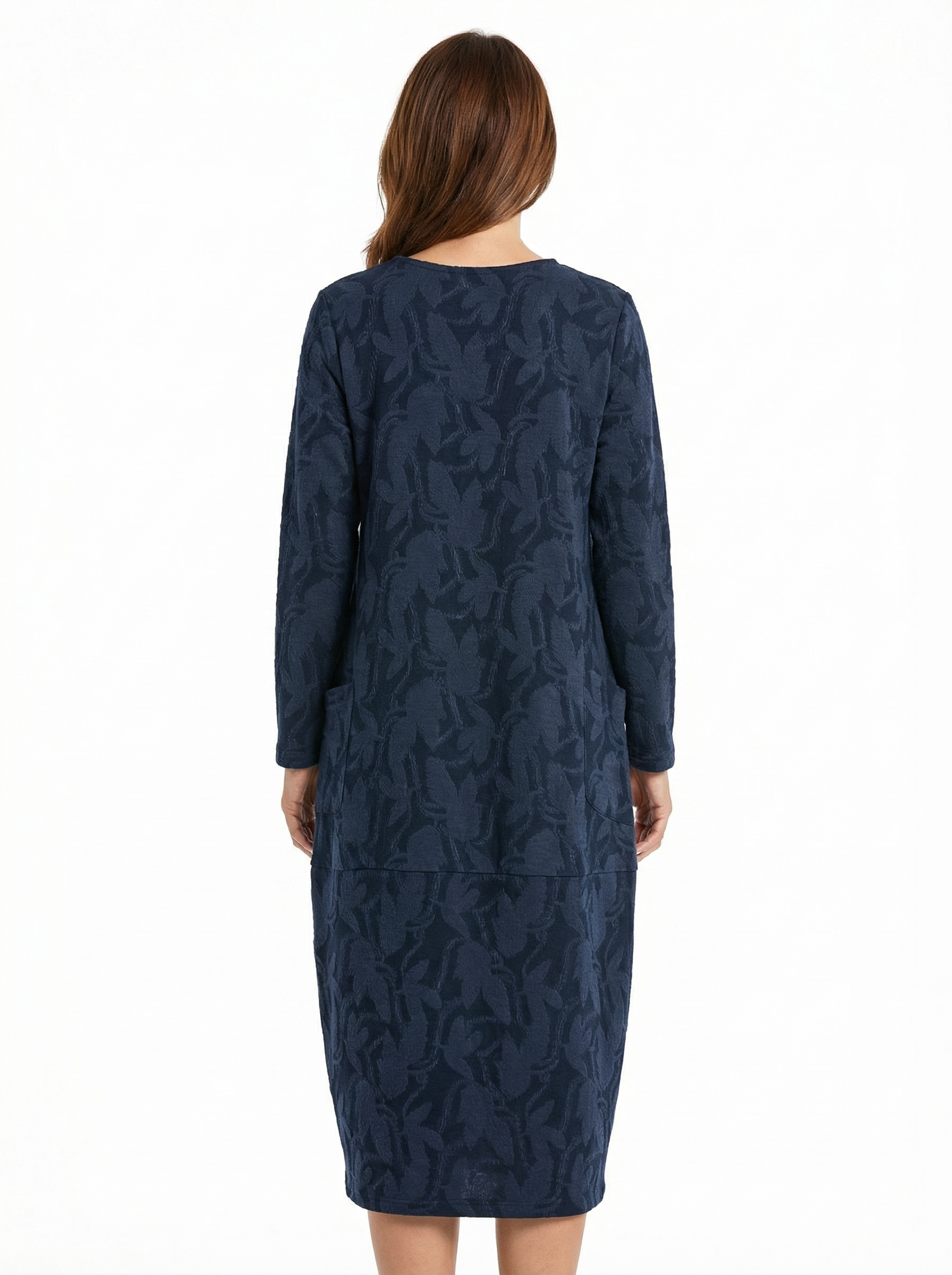 Women’s Classic Winter Dress with Full Sleeves & Relaxed Cut