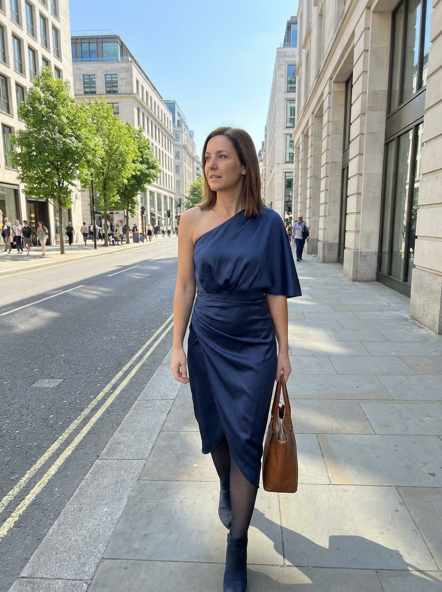 Women’s Party Dress with Length-Defined Silhouette Suzy