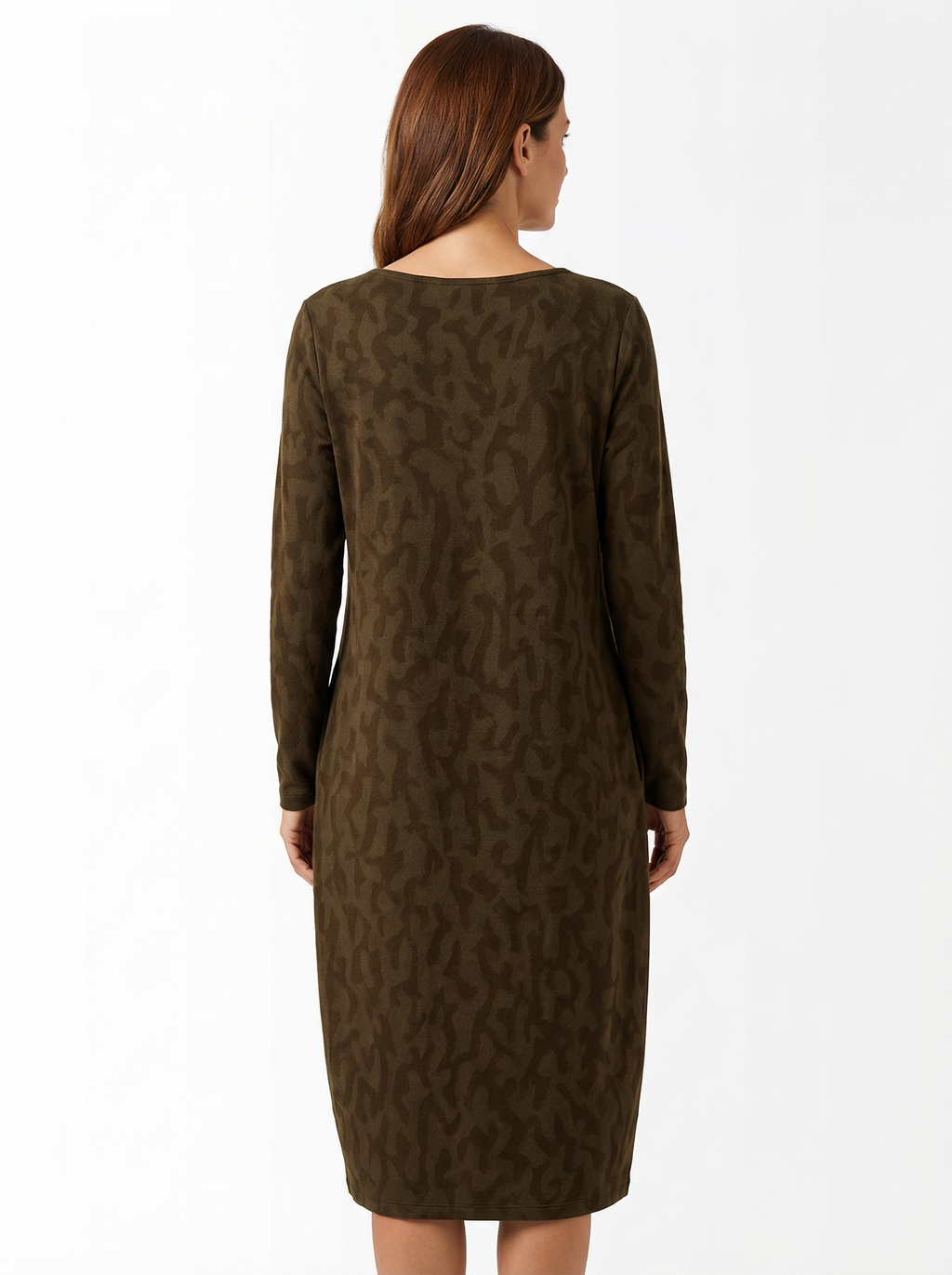 Women’s Classic Winter Dress with Full Sleeves & Relaxed Cut