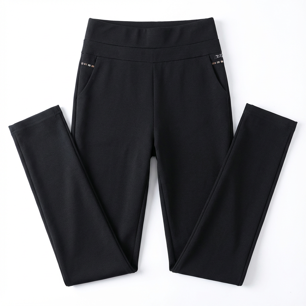 Pants Women High Waist Stretch Tailored Fit