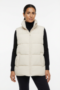 Vest Women Sleeveless Puffer Vest with High Collar