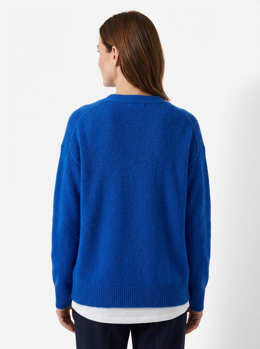 Cardigan Women Cable Knit Open-Front Relaxed Fit