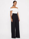 Pants Women Wide-Leg High-Rise Tailored Fit