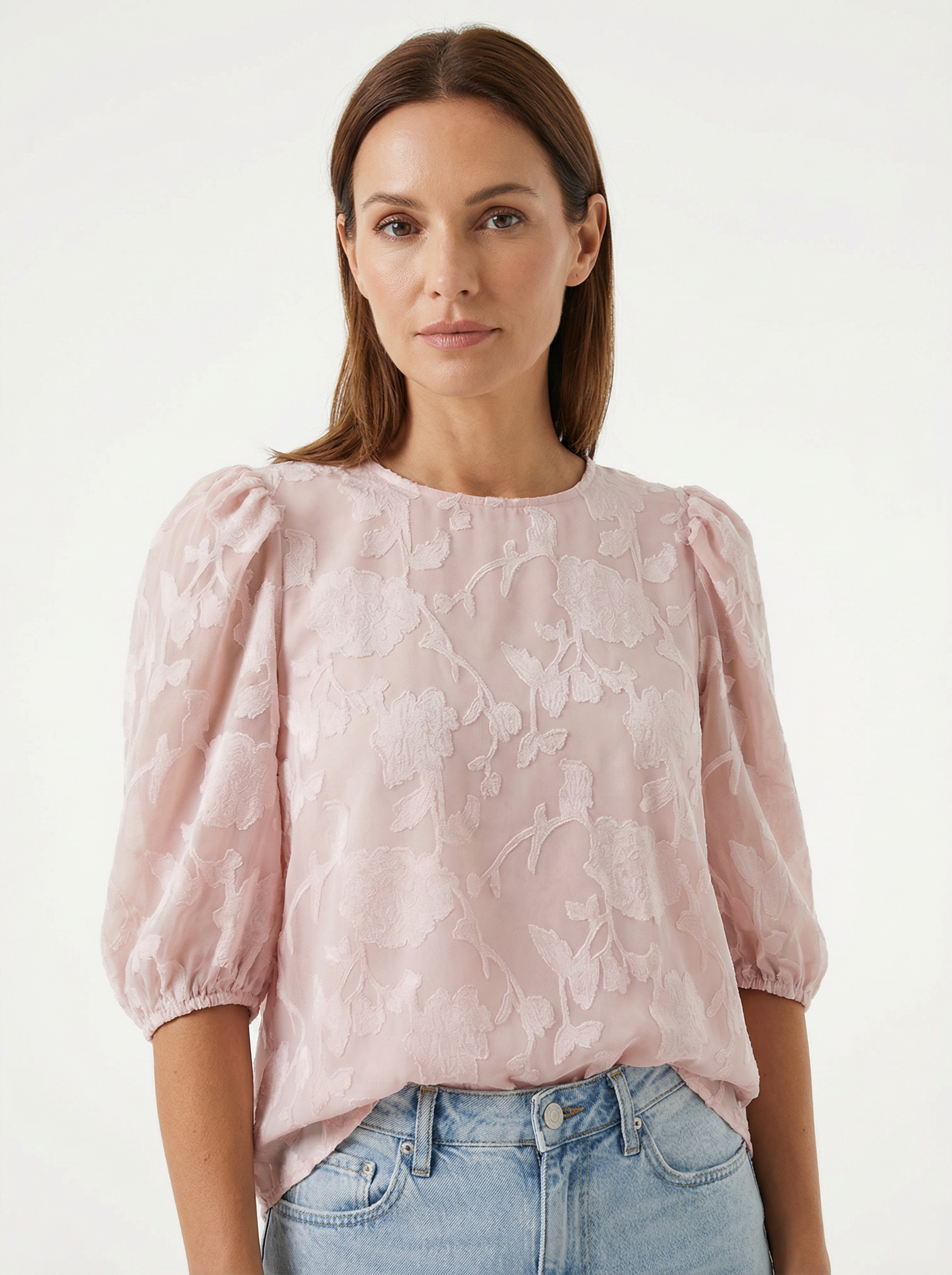 Top Women Sleeveless Floral Pattern Relaxed Silhouette