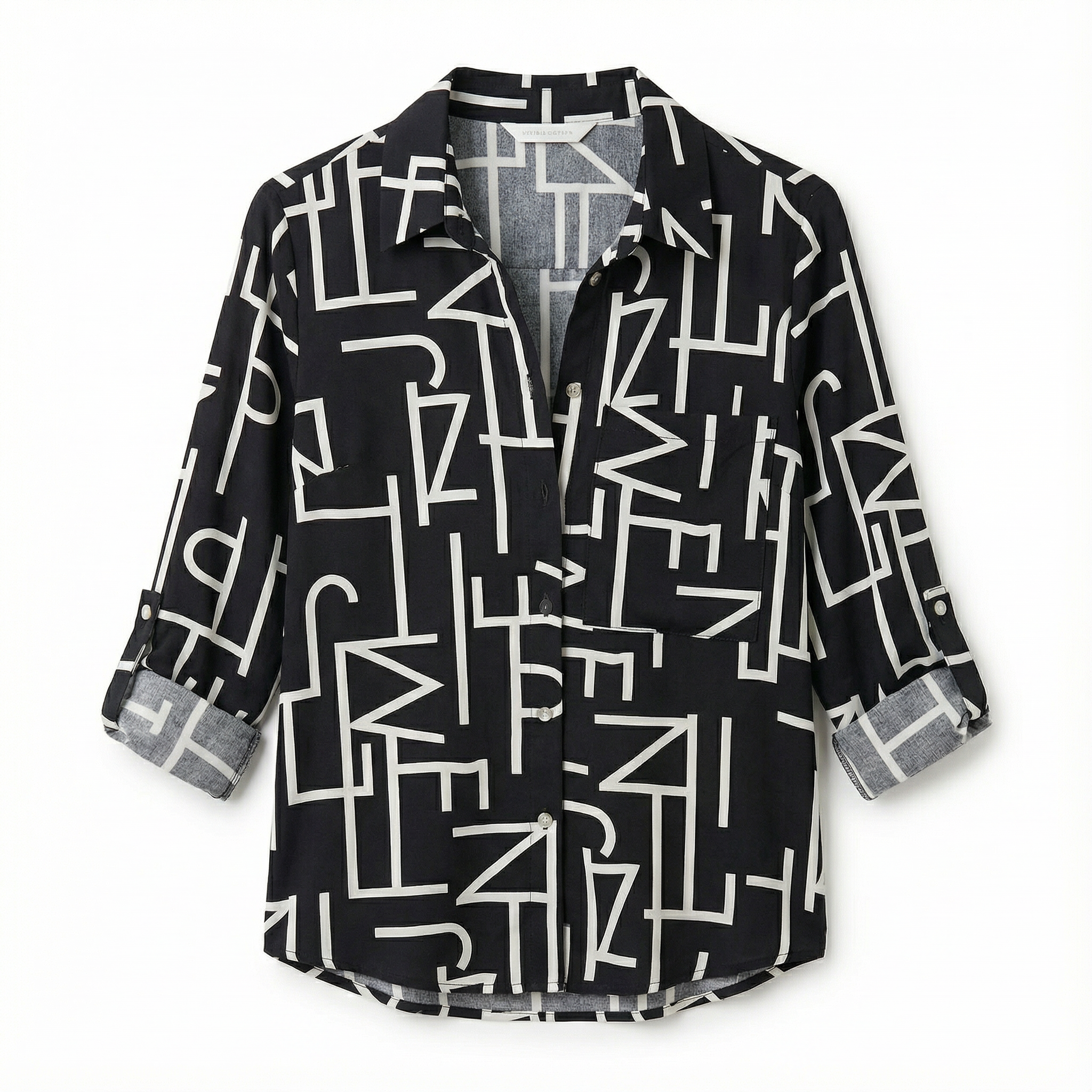 Blouse Women Casual Fit Wrap Collar Design