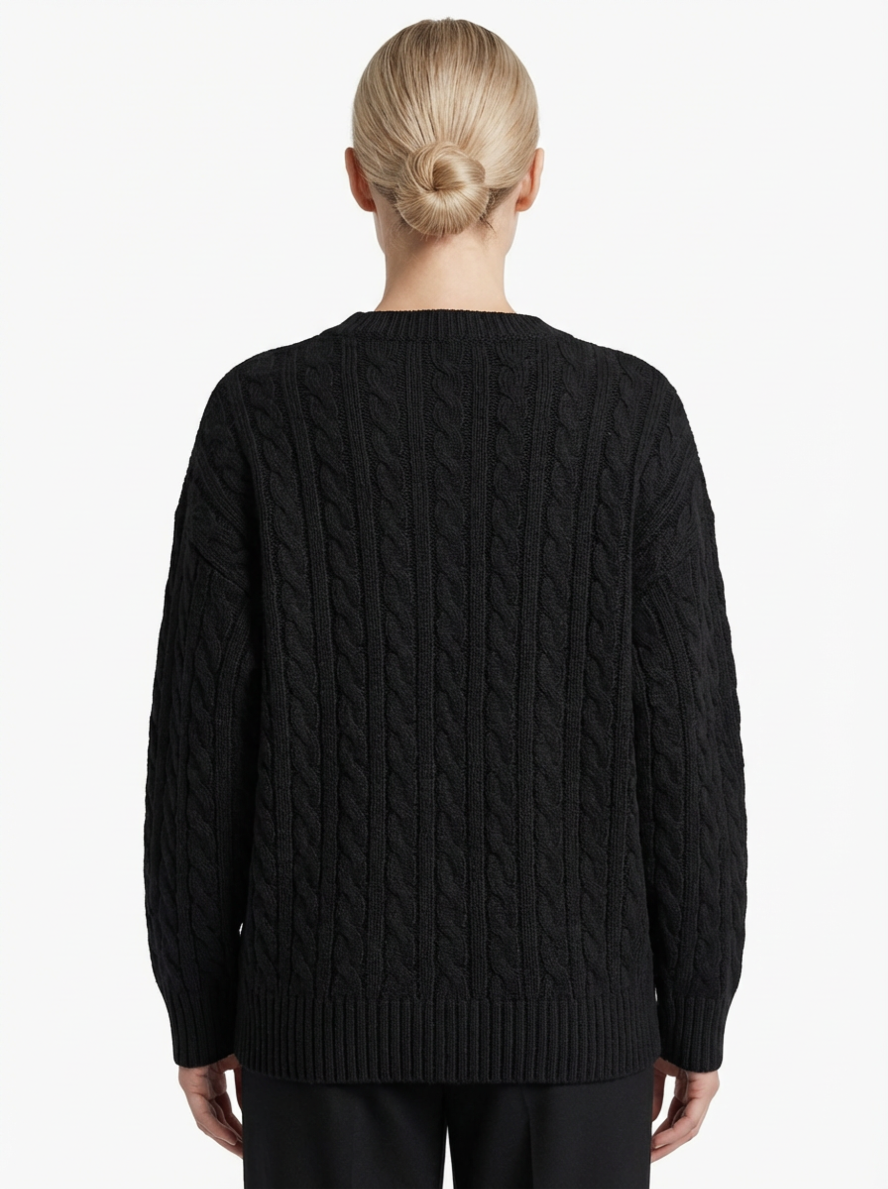 Sweater Women Half-Zip Neck Long Sleeve