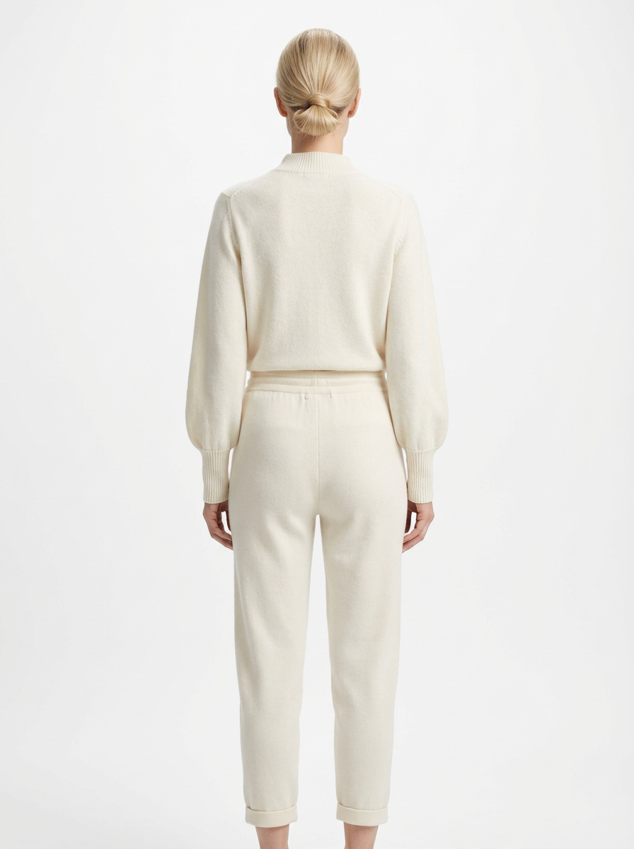 Tracksuit Women 2-Piece Set Relaxed Fit Balloon Sleeves