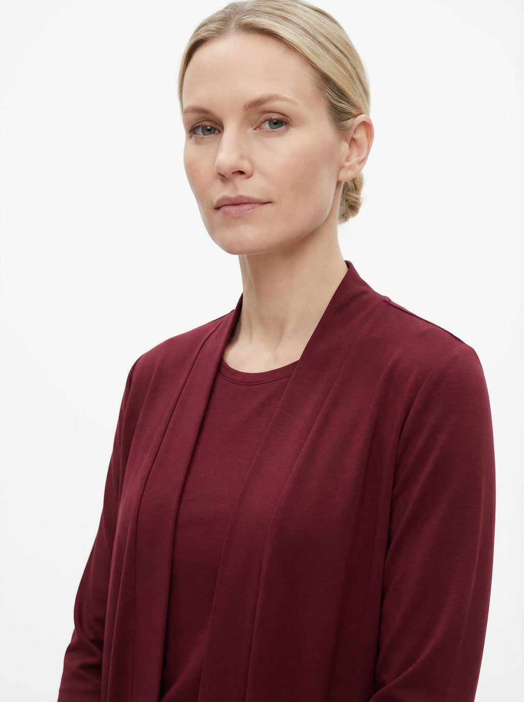 Three‑Piece Pantsuit Women Relaxed Fit Jacket Top & Trousers