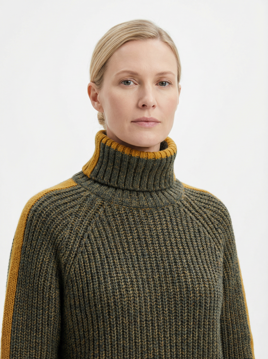 Sweater Women Knitted Winter Crew Neck