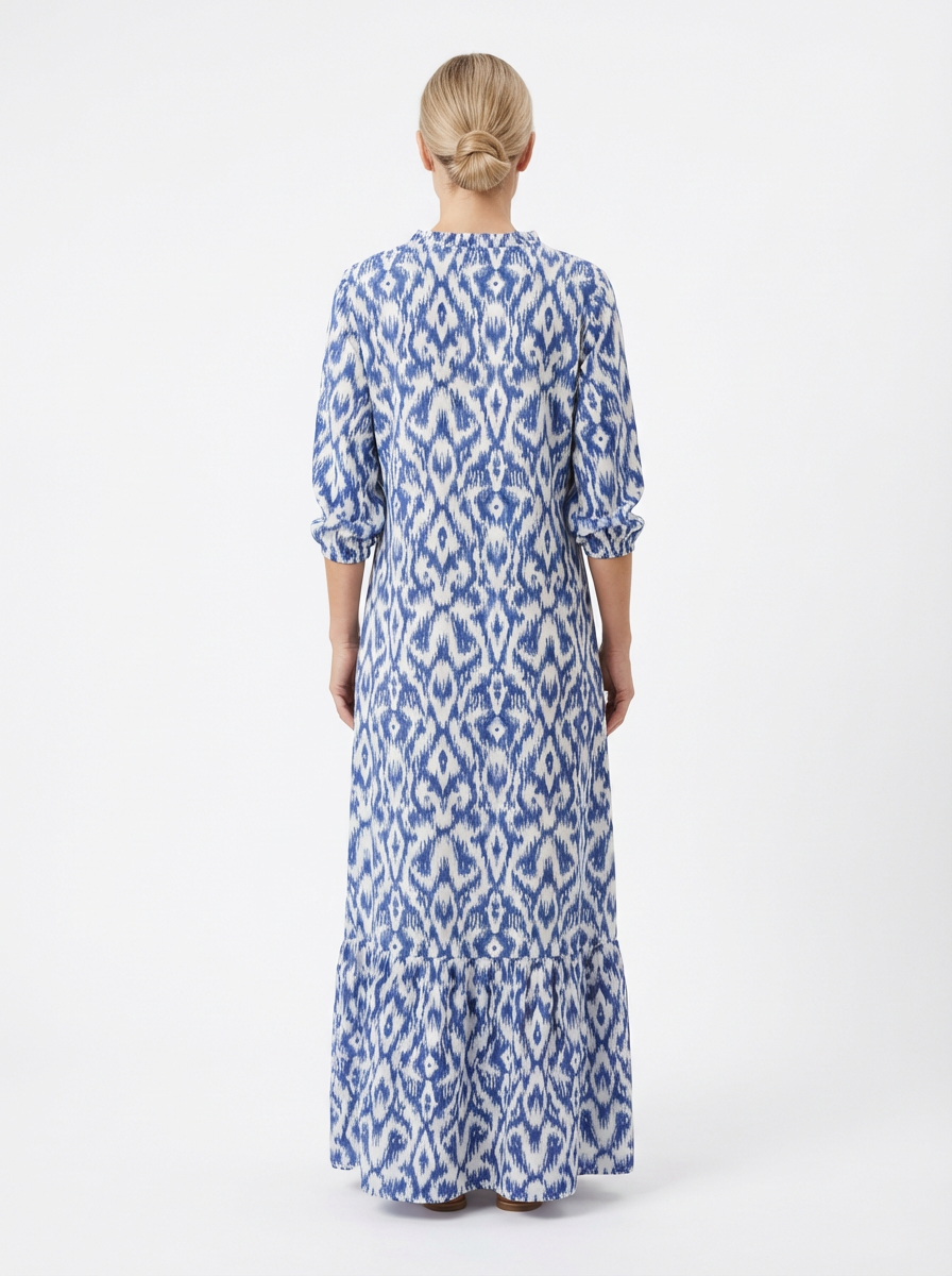 Summer Dress Women V‑Neck Casual Fit