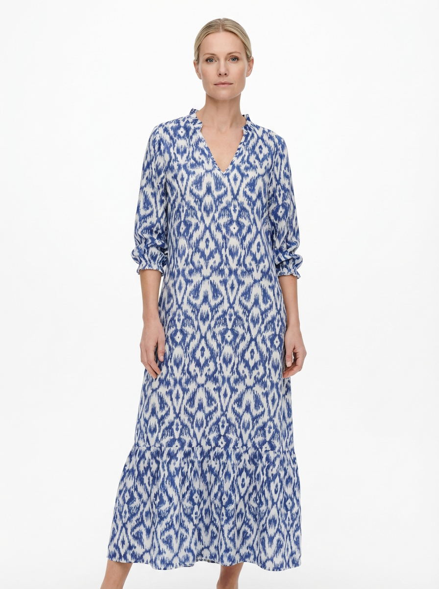 Summer Dress Women V‑Neck Casual Fit